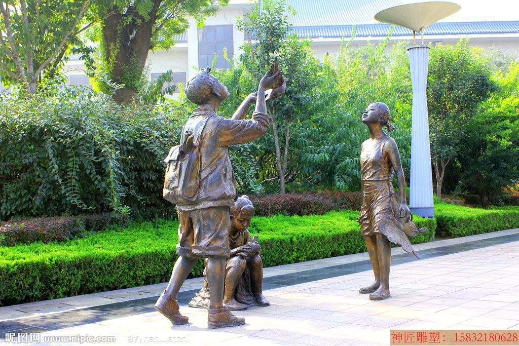 潍坊风筝广场雕塑